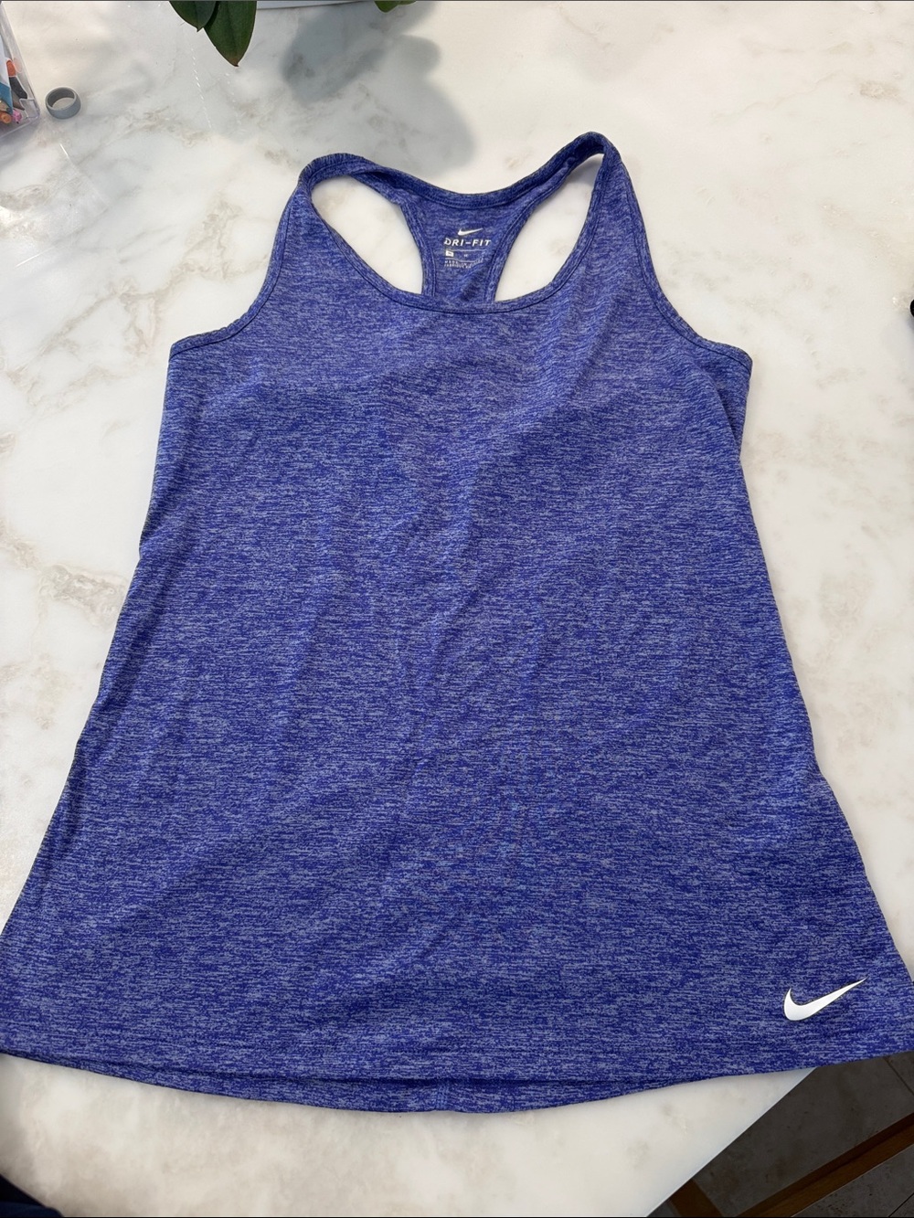Nike Women’s Dri-FIT purple Racerback Tank